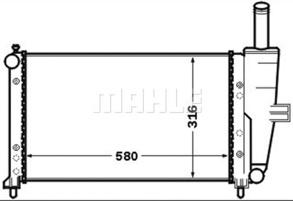 WG2182634 WILMINK GROUP Радиатор, охлаждение двигателя