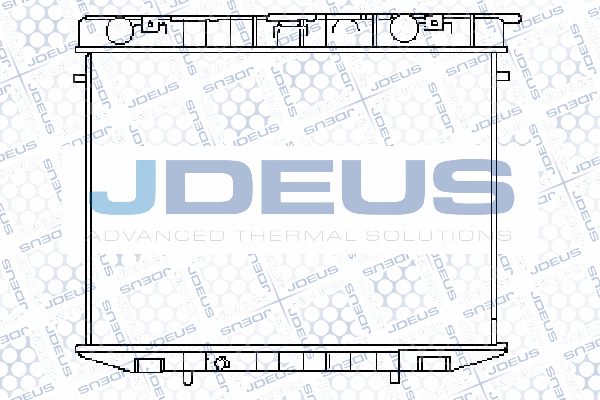 020M23 JDEUS Радиатор, охлаждение двигателя