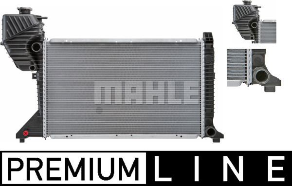 CR697000P MAHLE Радиатор, охлаждение двигателя