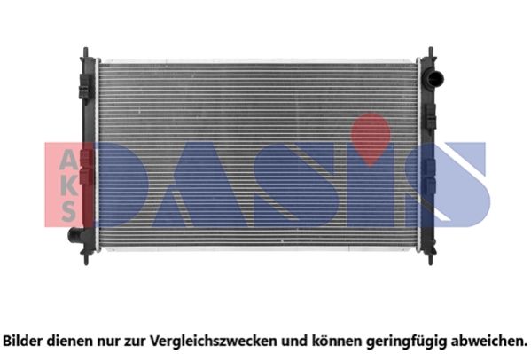 140015N AKS DASIS Радиатор, охлаждение двигателя