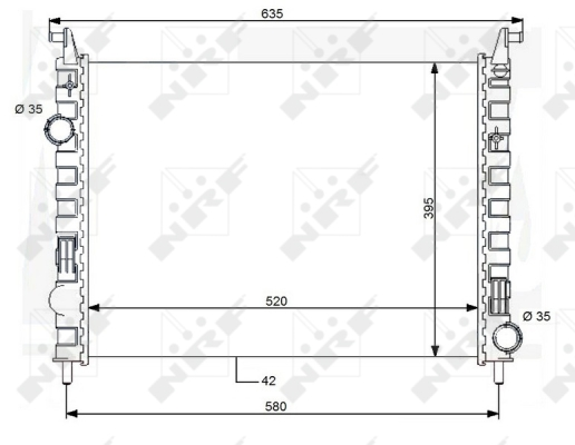 WG1723646 WILMINK GROUP Радиатор, охлаждение двигателя