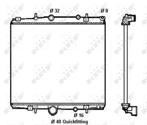 WG1723273 WILMINK GROUP Радиатор, охлаждение двигателя