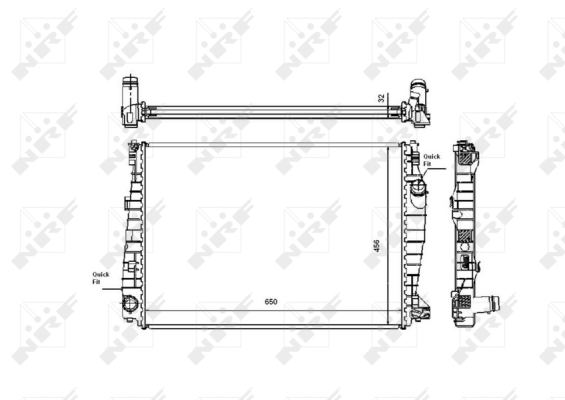 WG1722364 WILMINK GROUP Радиатор, охлаждение двигателя