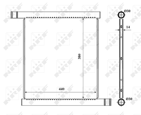 WG1722661 WILMINK GROUP Радиатор, охлаждение двигателя