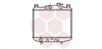 51002007 VAN WEZEL Радиатор, охлаждение двигателя