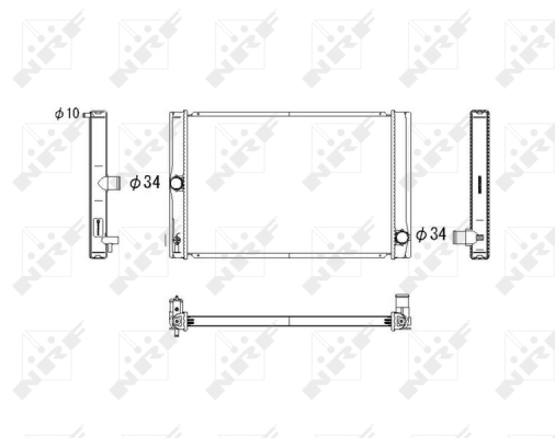 WG1722583 WILMINK GROUP Радиатор, охлаждение двигателя