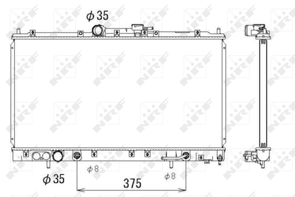 WG1722206 WILMINK GROUP Радиатор, охлаждение двигателя