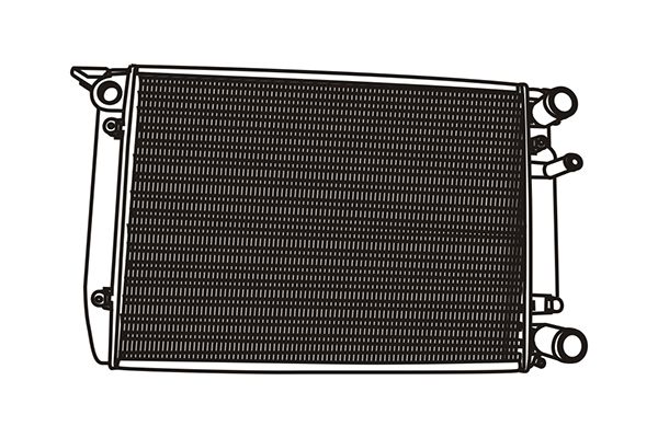 321067 WXQP Радиатор, охлаждение двигателя