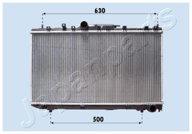 RDA153098 JAPANPARTS Радиатор, охлаждение двигателя