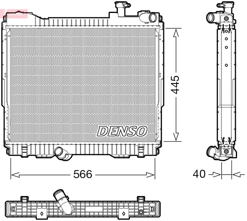 WG2270683 WILMINK GROUP Радиатор, охлаждение двигателя