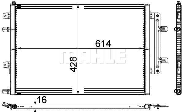 WG2184081 WILMINK GROUP Радиатор, охлаждение двигателя