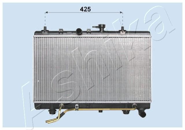 RDA333020 ASHIKA Радиатор, охлаждение двигателя
