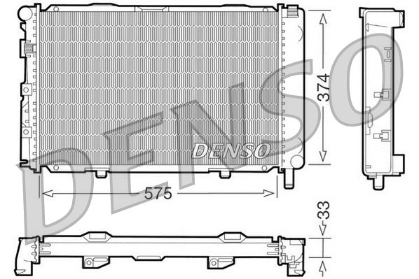 WG1919214 WILMINK GROUP Радиатор, охлаждение двигателя