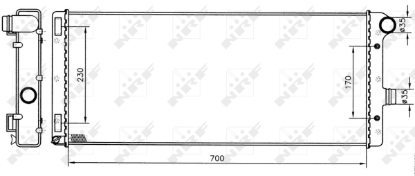 WG1722149 WILMINK GROUP Радиатор, охлаждение двигателя