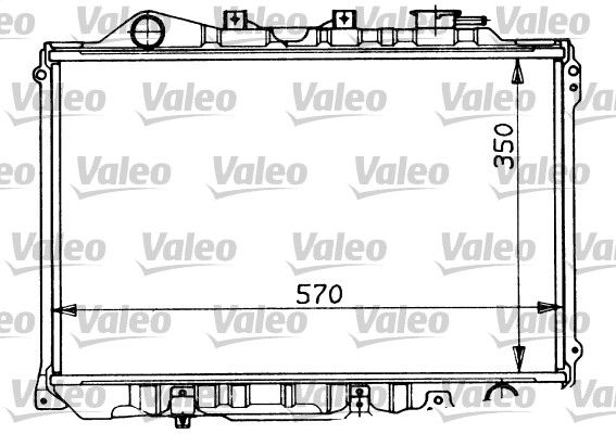 730189 VALEO Радиатор, охлаждение двигателя