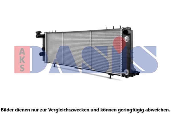 520004N AKS DASIS Радиатор, охлаждение двигателя