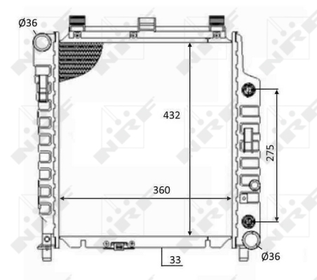 WG1723635 WILMINK GROUP Радиатор, охлаждение двигателя