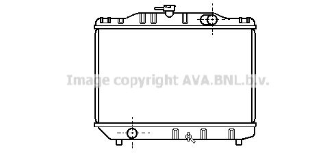 TO2026 AVA QUALITY COOLING Радиатор, охлаждение двигателя