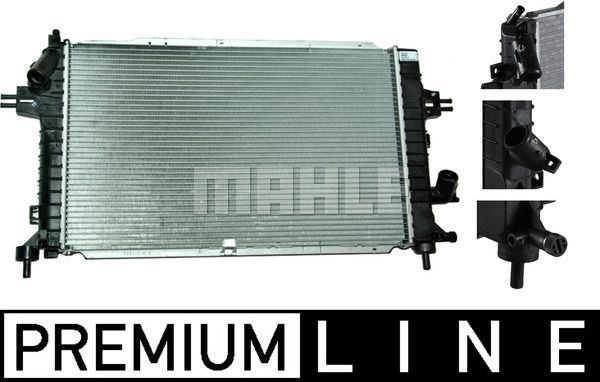 CR920000P MAHLE Радиатор, охлаждение двигателя