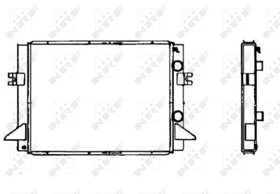 WG1721796 WILMINK GROUP Радиатор, охлаждение двигателя