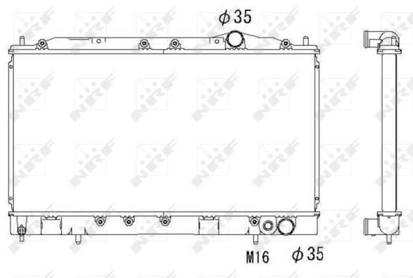 WG1722387 WILMINK GROUP Радиатор, охлаждение двигателя