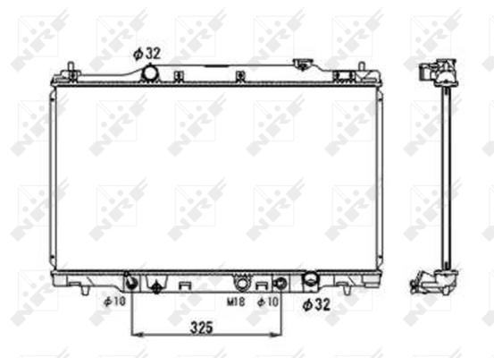 WG1722509 WILMINK GROUP Радиатор, охлаждение двигателя