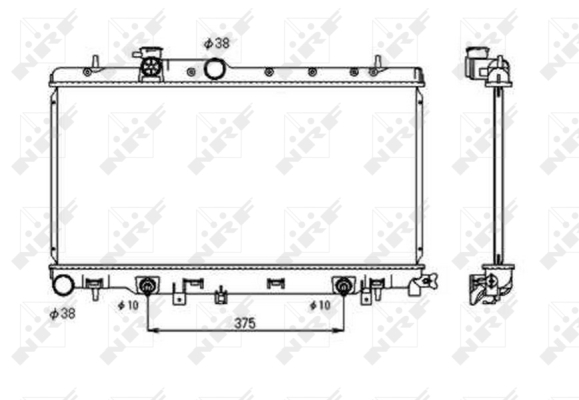 WG1722525 WILMINK GROUP Радиатор, охлаждение двигателя