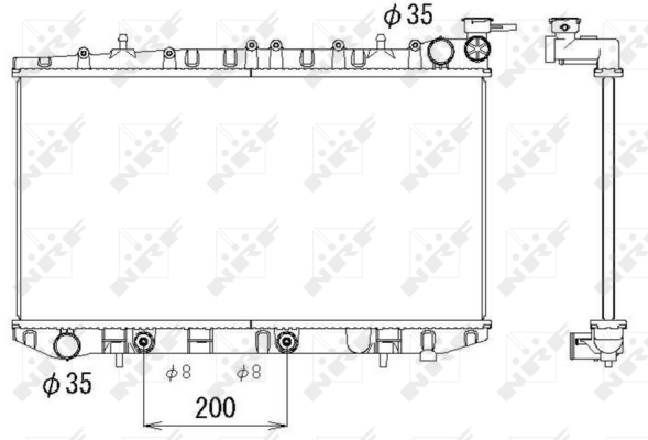 WG1721614 WILMINK GROUP Радиатор, охлаждение двигателя