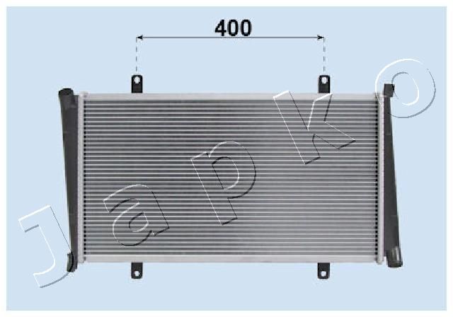 RDA113007 JAPKO Радиатор, охлаждение двигателя