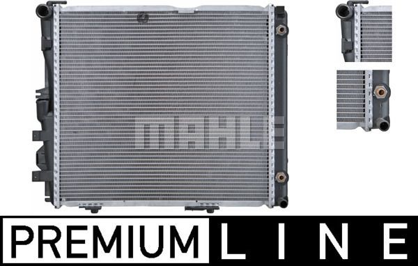 CR290000P MAHLE Радиатор, охлаждение двигателя