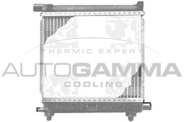 100511 AUTOGAMMA Радиатор, охлаждение двигателя