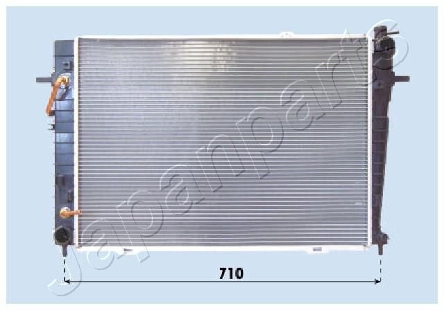 RDA283086 JAPANPARTS Радиатор, охлаждение двигателя