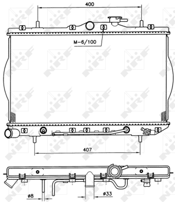 WG1722168 WILMINK GROUP Радиатор, охлаждение двигателя