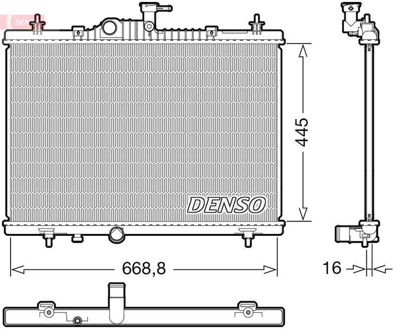 WG2270653 WILMINK GROUP Радиатор, охлаждение двигателя