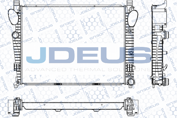 RA0170680 JDEUS Радиатор, охлаждение двигателя