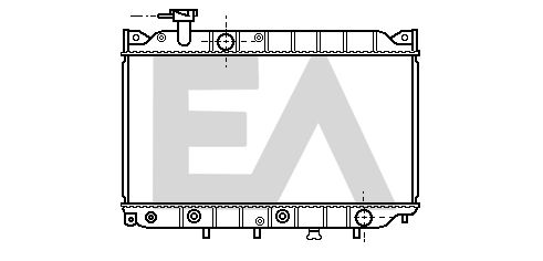 31R52004 EACLIMA Радиатор, охлаждение двигателя