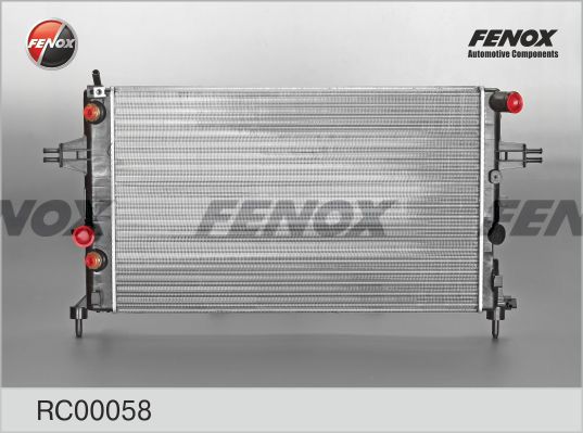 RC00058 FENOX Радиатор, охлаждение двигателя