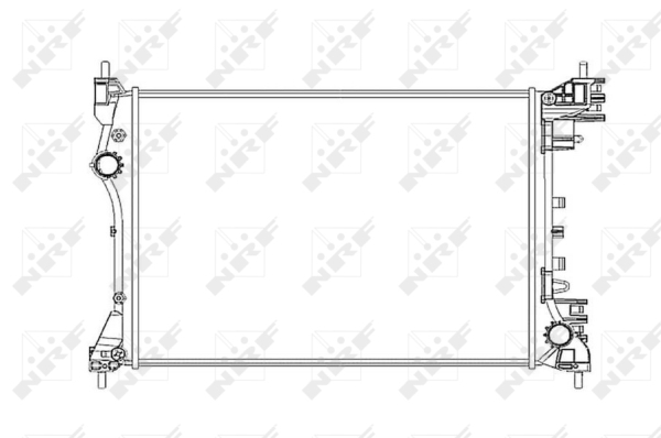 WG1722640 WILMINK GROUP Радиатор, охлаждение двигателя