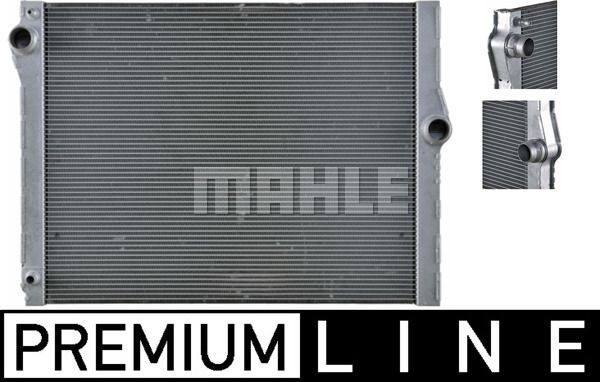 CR1094000P MAHLE Радиатор, охлаждение двигателя