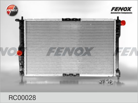 RC00028 FENOX Радиатор, охлаждение двигателя