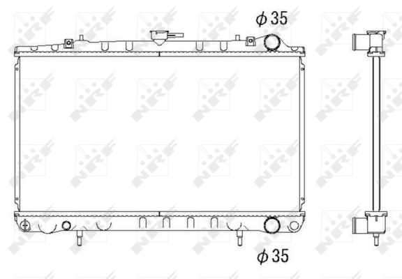 WG1722177 WILMINK GROUP Радиатор, охлаждение двигателя