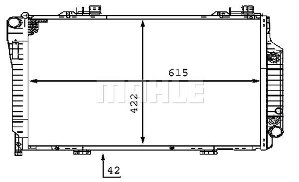 WG2183268 WILMINK GROUP Радиатор, охлаждение двигателя