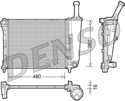 WG1918984 WILMINK GROUP Радиатор, охлаждение двигателя