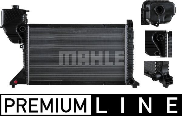 CR727000P MAHLE Радиатор, охлаждение двигателя