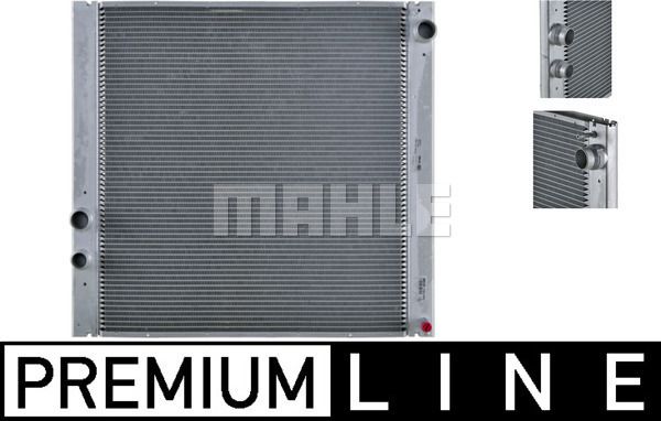 CR915000P MAHLE Радиатор, охлаждение двигателя