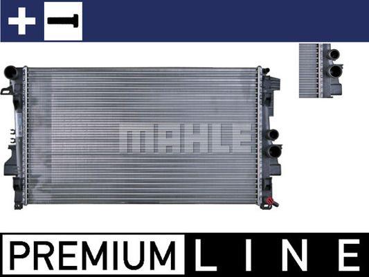 CR608000P MAHLE Радиатор, охлаждение двигателя