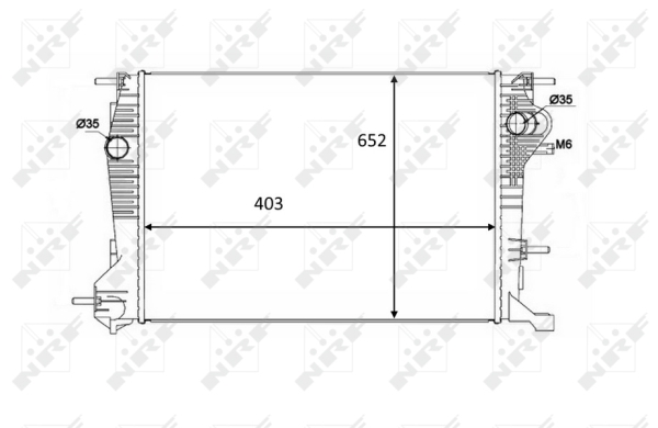 WG1723439 WILMINK GROUP Радиатор, охлаждение двигателя