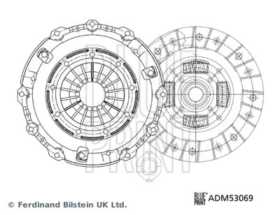 ADM53069 BLUE PRINT Комплект сцепления