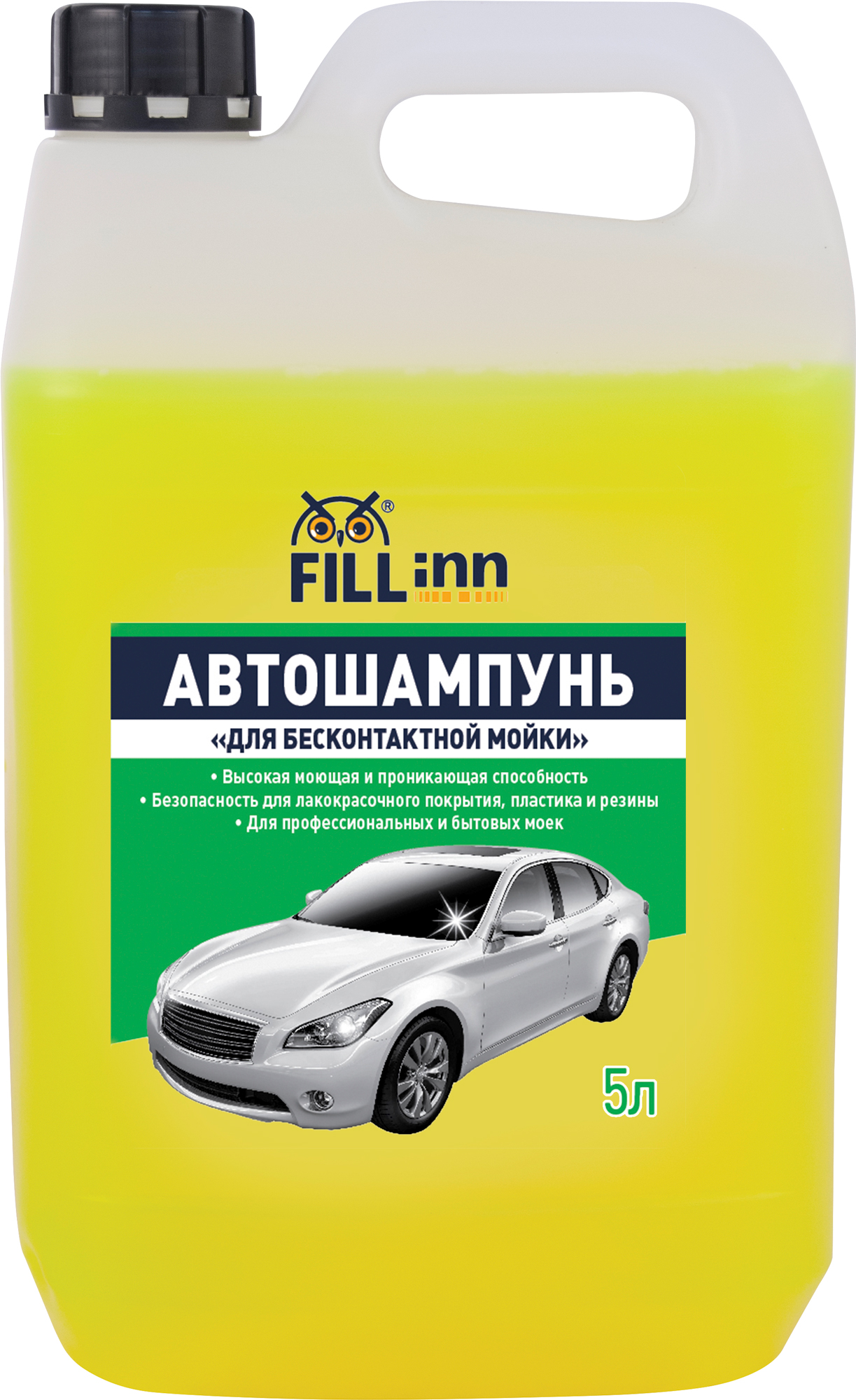 FL032 АВТОШАМПУНЬ ДЛЯ БЕСКОНТАКТНОЙ МОЙКИ, 5 Л