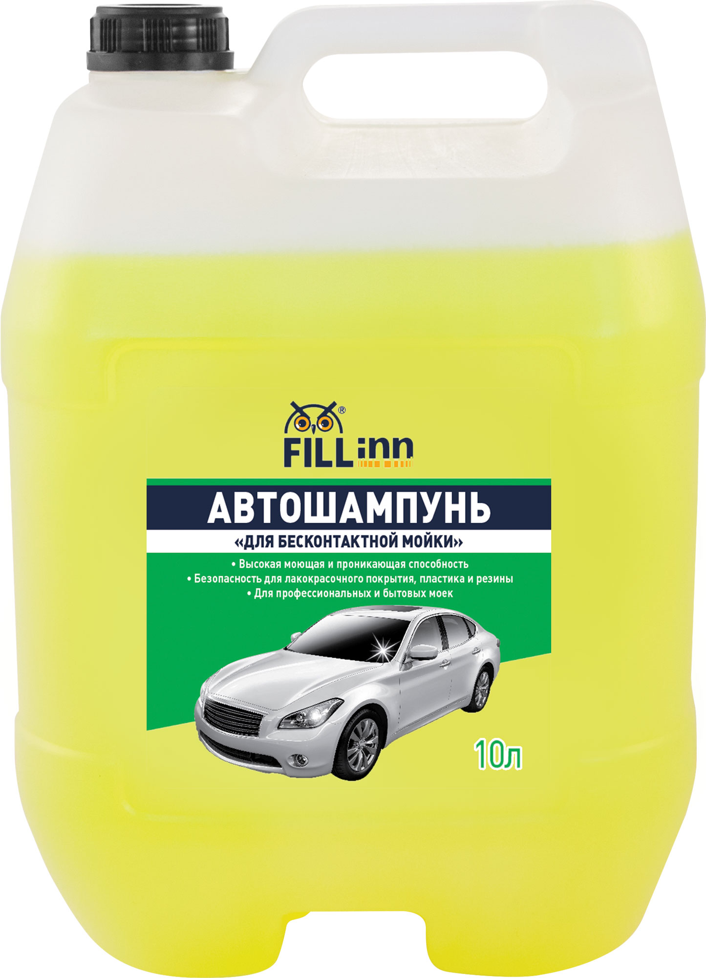 FL072 АВТОШАМПУНЬ ДЛЯ БЕСКОНТАКТНОЙ МОЙКИ, 10 Л